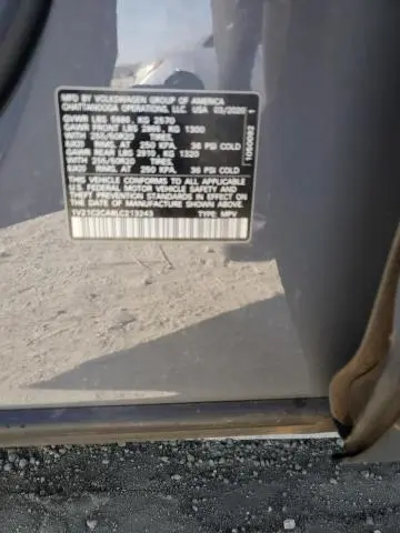 2020 VOLKSWAGEN ATLAS CROSS SPORT SE  