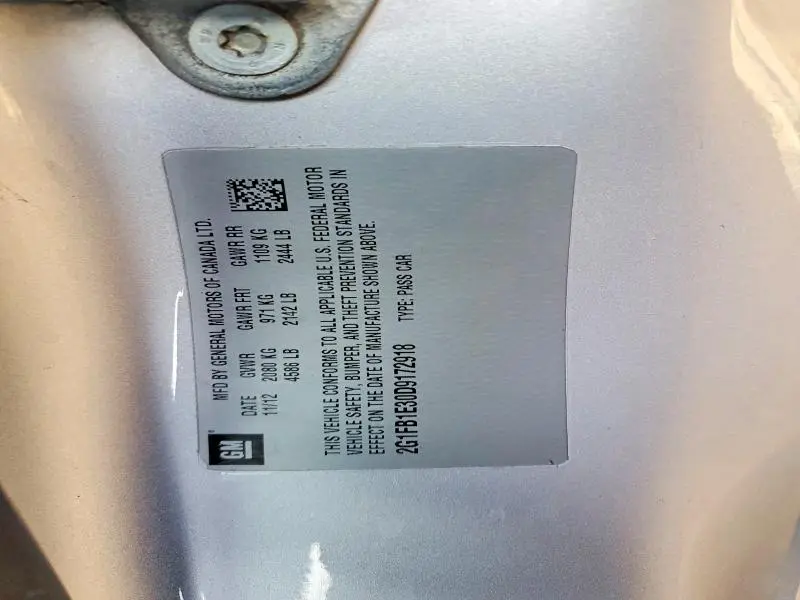 2013 CHEVROLET CAMARO LT  