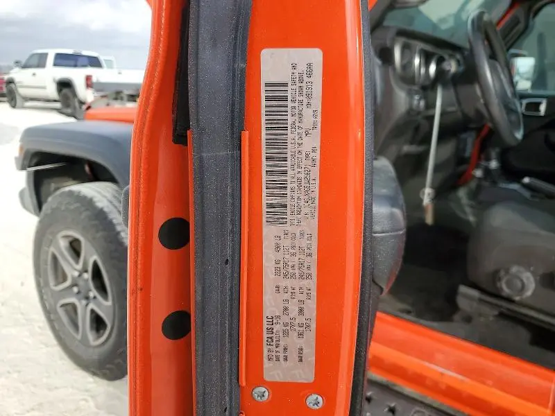 2018 JEEP WRANGLER SPORT  