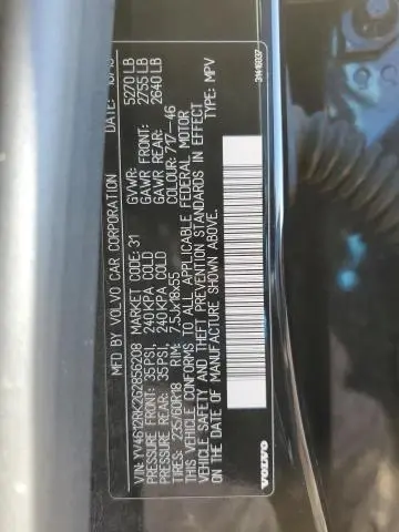 2016 VOLVO XC60 T5 PREMIER  