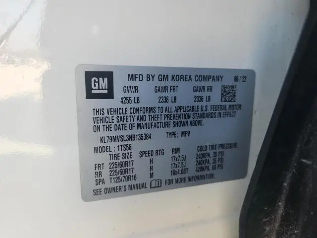 2022 CHEVROLET TRAILBLAZER ACTIV  