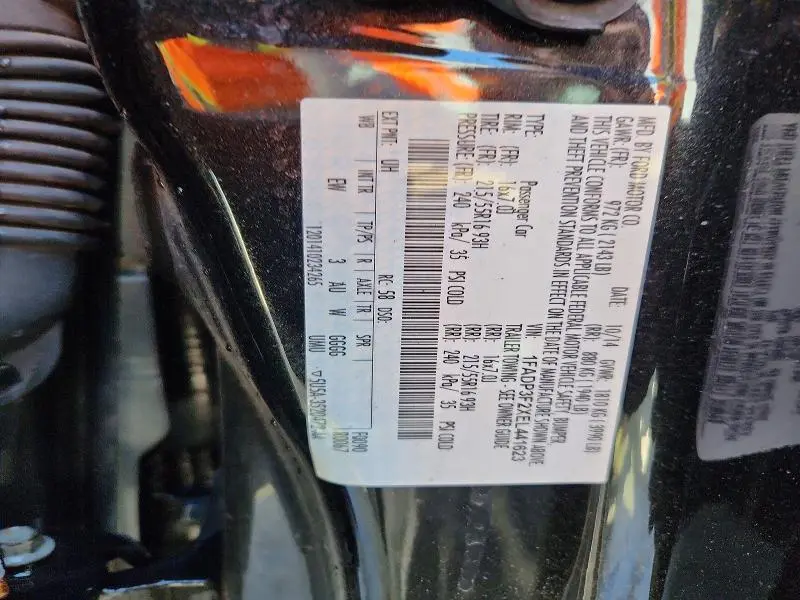 2014 FORD FOCUS SE  