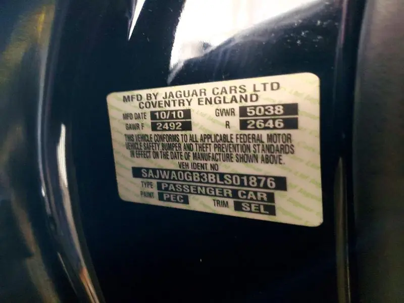 2011 JAGUAR XF PREMIUM  