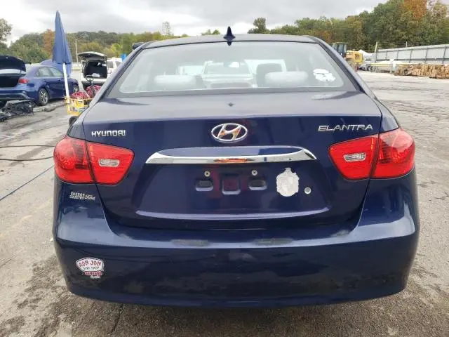 2010 HYUNDAI ELANTRA BLUE  