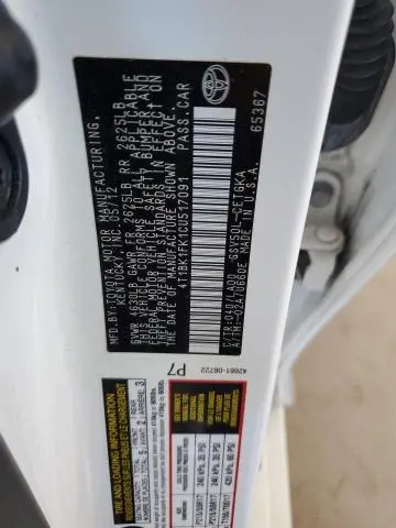 2012 TOYOTA CAMRY SE  