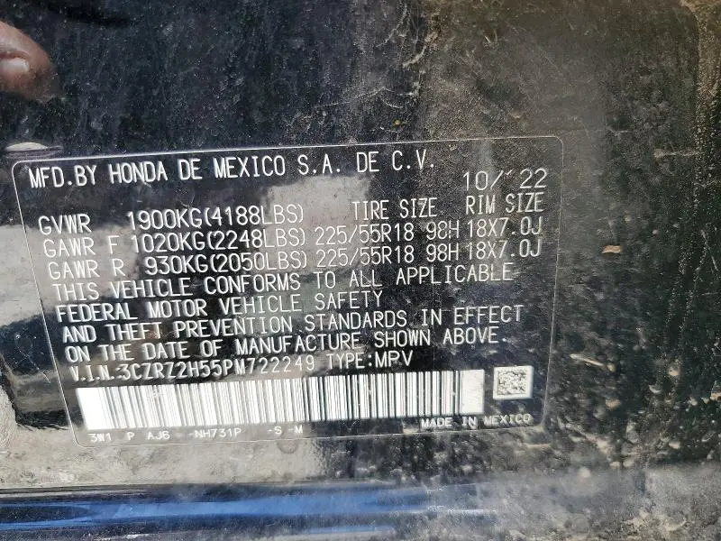 2023 HONDA HR-V SPORT  
