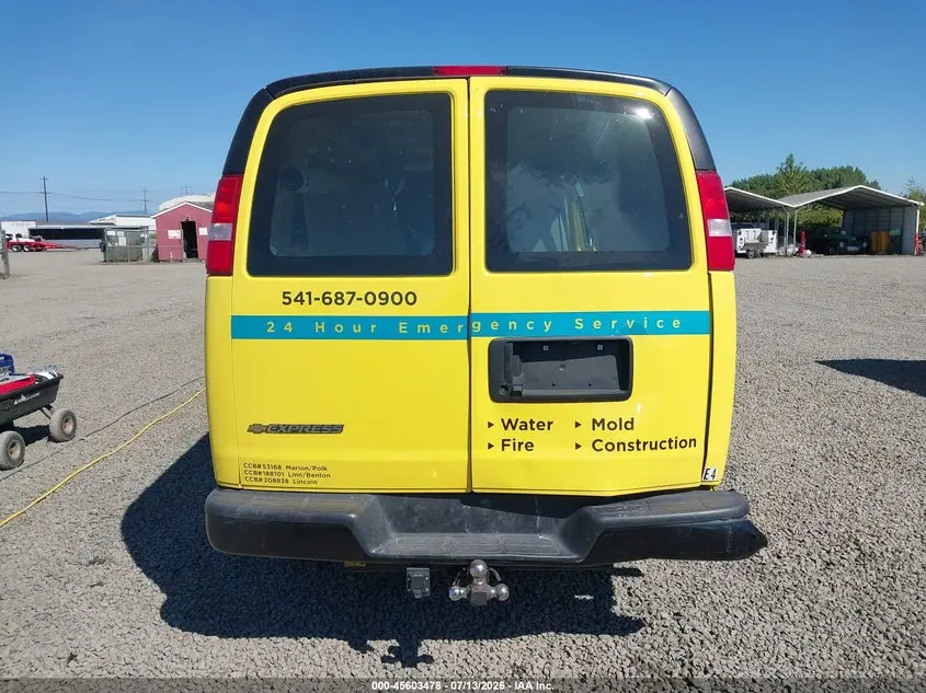 2024 CHEVROLET EXPRESS CARGO RWD 2500 EXTENDED WHEELBASE WT