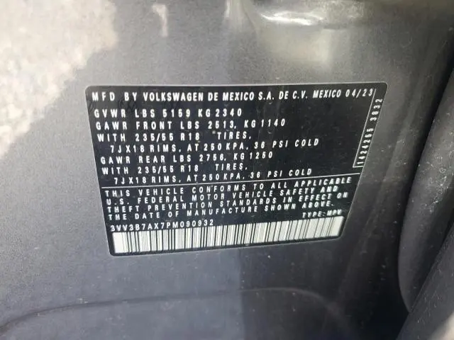 2023 VOLKSWAGEN TIGUAN SE  