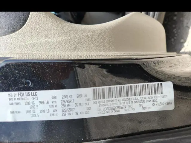 2019 DODGE GRAND CARAVAN SE  