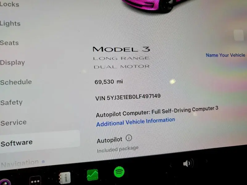 2020 TESLA MODEL 3   