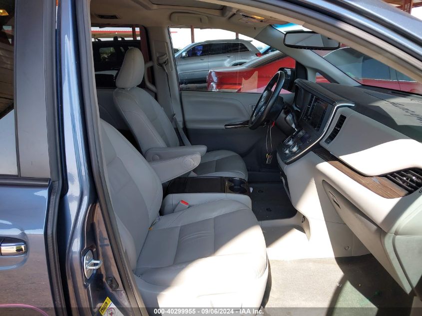 2017 TOYOTA SIENNA XLE 8 PASSENGER