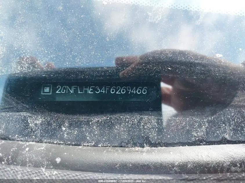 2015 CHEVROLET EQUINOX LTZ