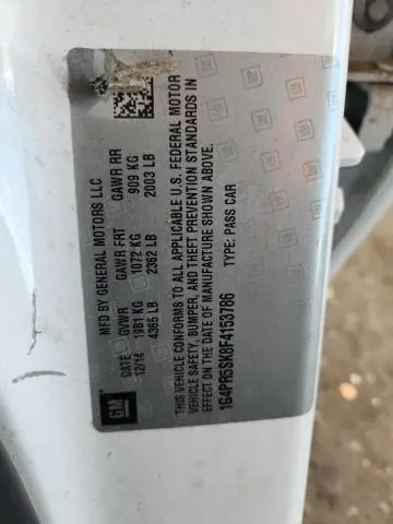 2015 BUICK VERANO CONVENIENCE  