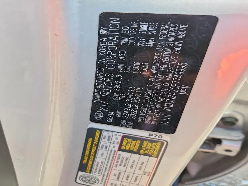 2015 KIA SOUL BASE  