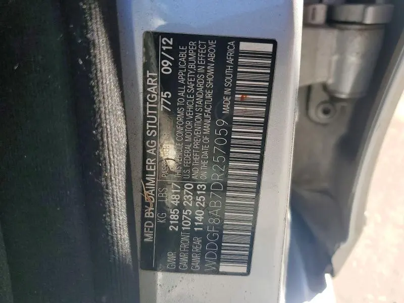 2013 MERCEDES-BENZ C 300 4MATIC  