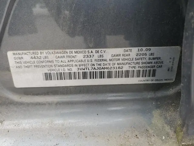 2010 VOLKSWAGEN JETTA TDI  