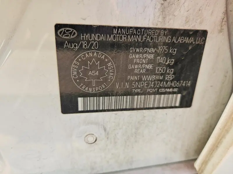 2021 HYUNDAI SONATA SEL PLUS  