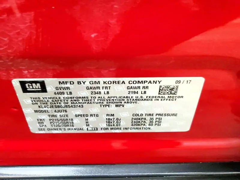 2018 BUICK ENCORE PREFERRED  