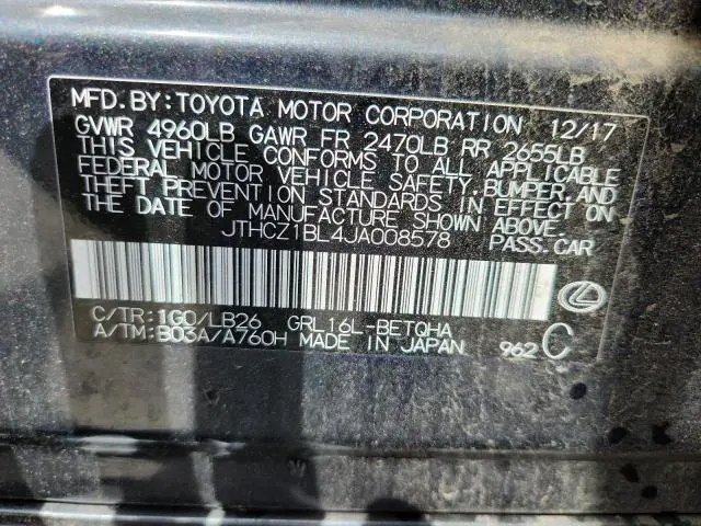 2018 LEXUS GS 350 BASE  