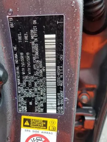 2019 TOYOTA HIGHLANDER LIMITED  