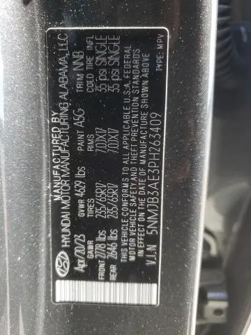 2023 HYUNDAI TUCSON SEL