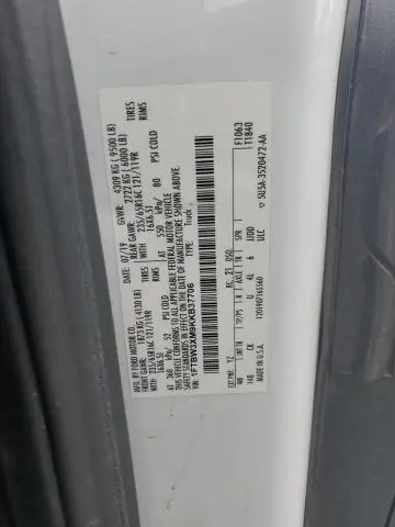 2019 FORD TRANSIT T-350  