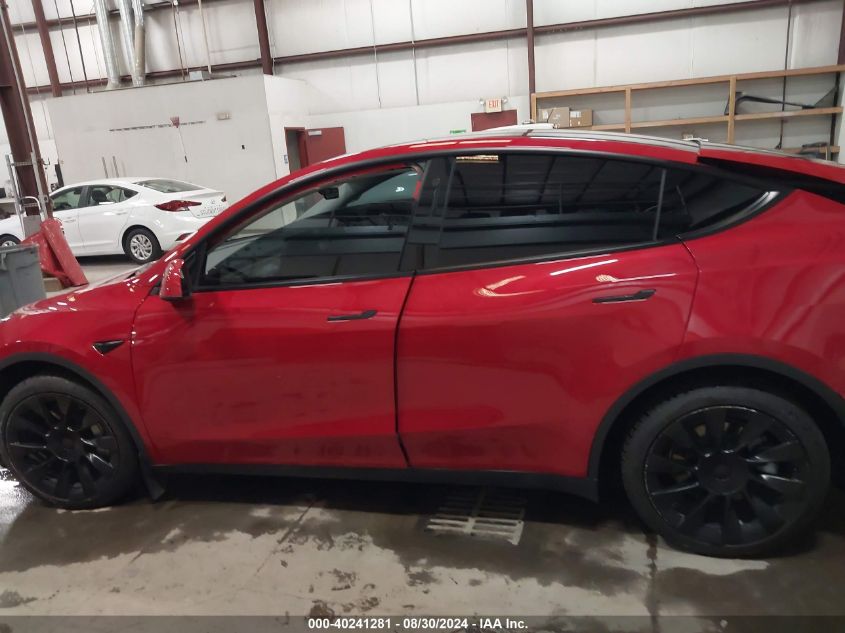 2021 TESLA MODEL Y LONG RANGE DUAL MOTOR ALL-WHEEL DRIVE