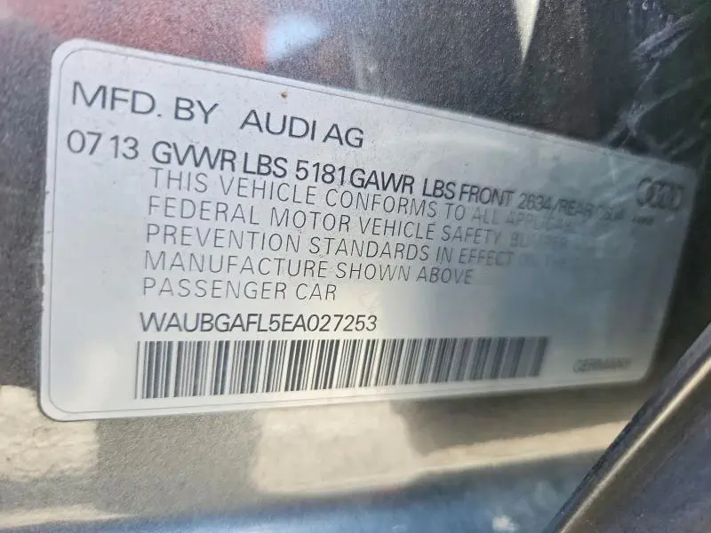 2014 AUDI S4 PREMIUM PLUS  