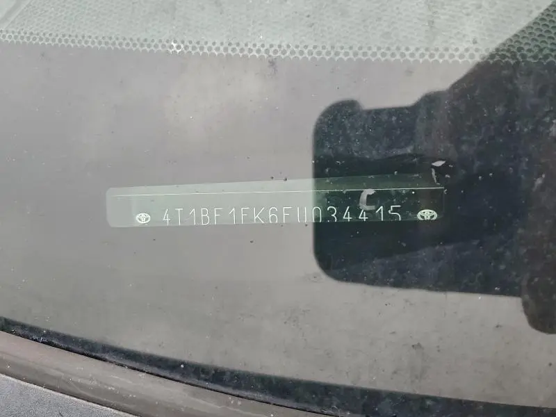 2015 TOYOTA CAMRY LE  