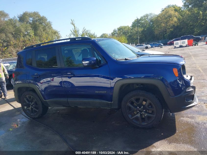 2017 JEEP RENEGADE ALTITUDE 4X4