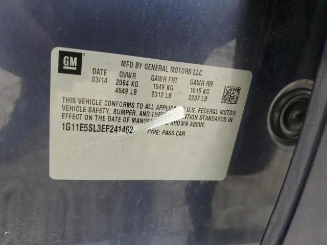 2014 CHEVROLET MALIBU 2LT  
