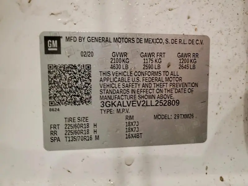 2020 GMC TERRAIN SLT  