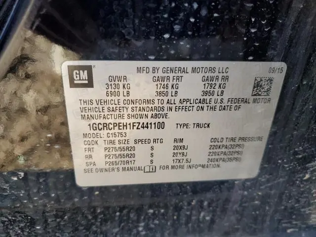 2015 CHEVROLET SILVERADO C1500  
