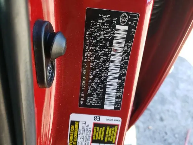 2011 TOYOTA COROLLA BASE