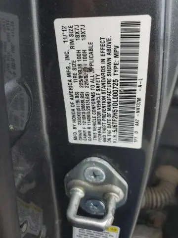 2013 HONDA CROSSTOUR EXL  