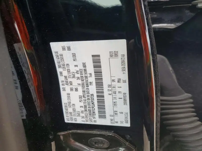 2018 FORD F150 SUPERCREW  