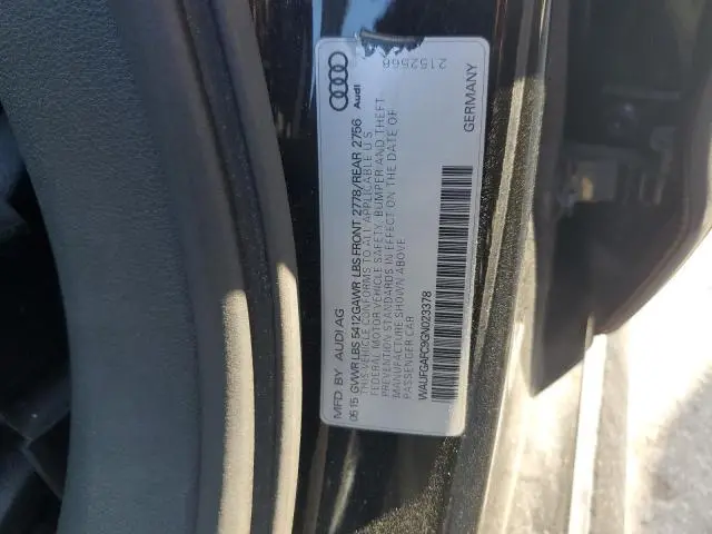 2016 AUDI A6 PREMIUM PLUS  