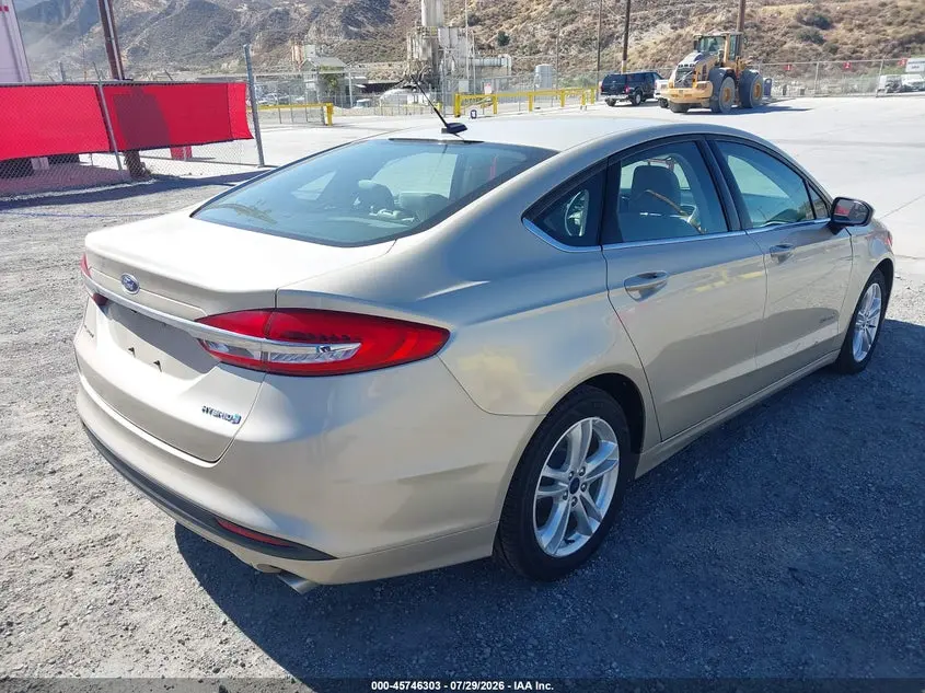 2018 FORD FUSION HYBRID S
