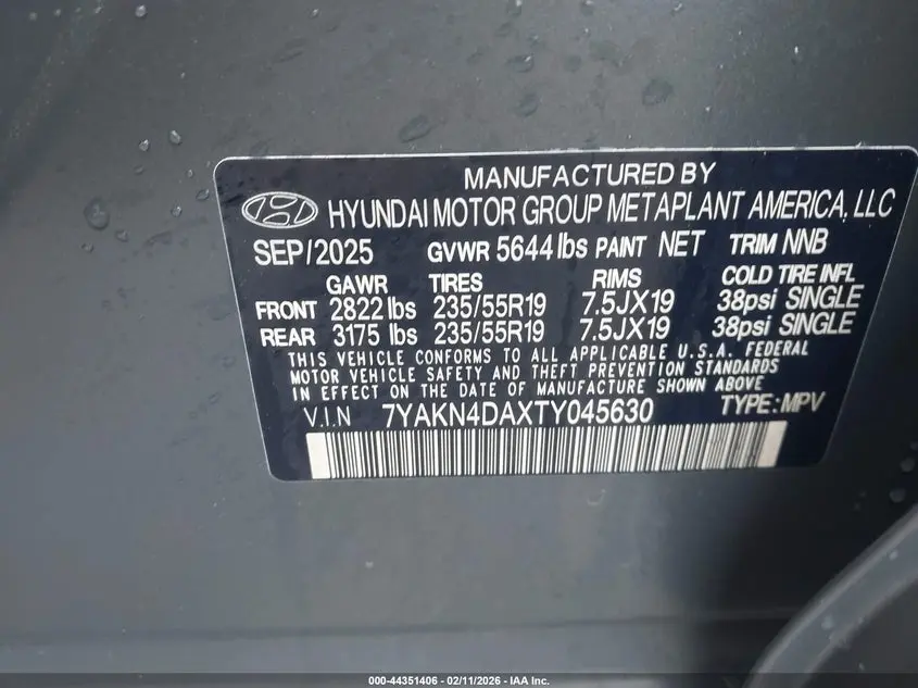 2026 HYUNDAI IONIQ 5 SEL