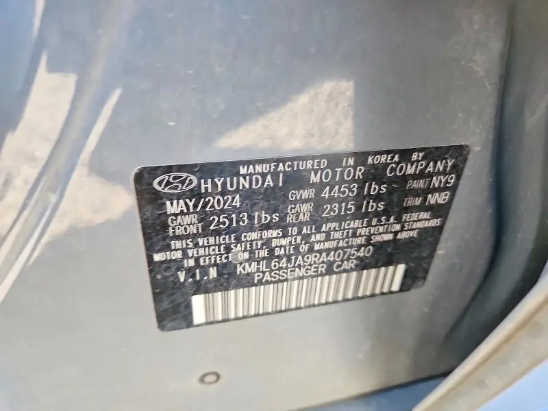 2024 HYUNDAI SONATA SEL  