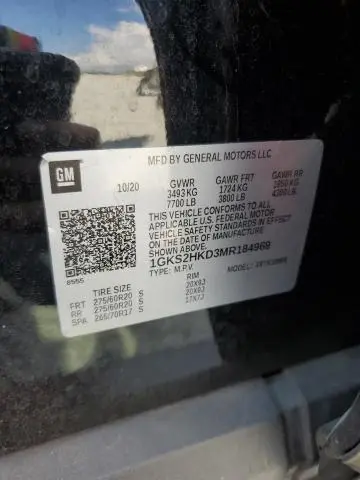 2021 GMC YUKON XL K1500 AT4  