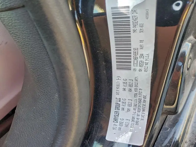 2015 CHRYSLER 200 LIMITED  