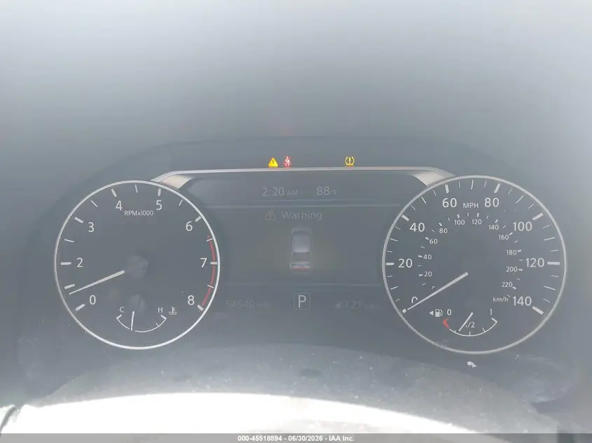 2020 NISSAN ALTIMA S FWD