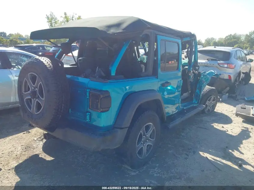 2019 JEEP WRANGLER UNLIMITED SPORT S 4X4