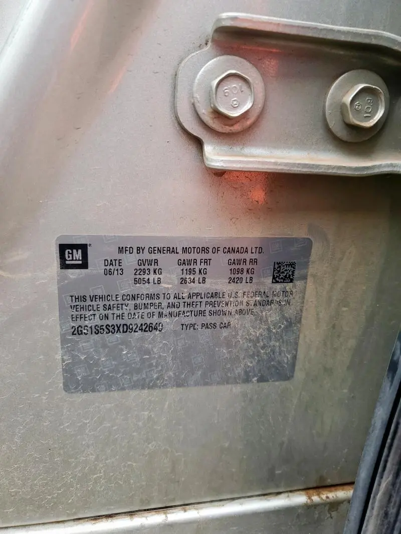 2013 CADILLAC XTS PREMIUM COLLECTION  