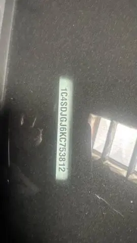 2019 DODGE DURANGO SRT  