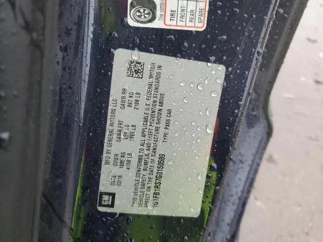 2016 CHEVROLET CAMARO LT  