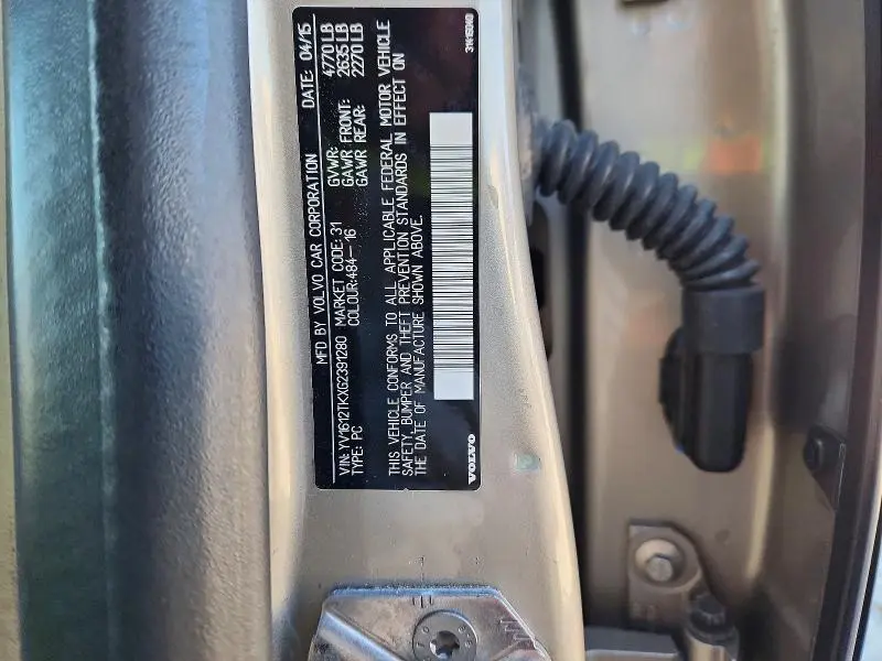 2016 VOLVO S60 PREMIER  