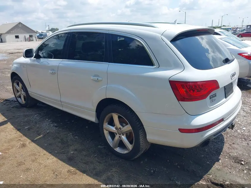 2015 AUDI Q7 3.0T S LINE PRESTIGE