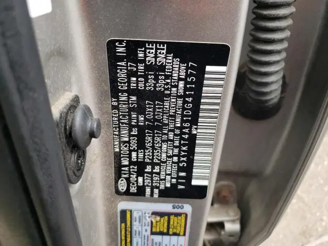 2013 KIA SORENTO LX